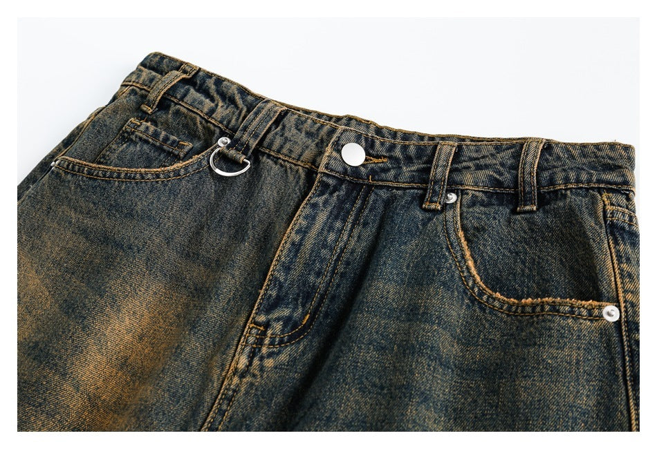 Fashion Personality Retro Jeans Men