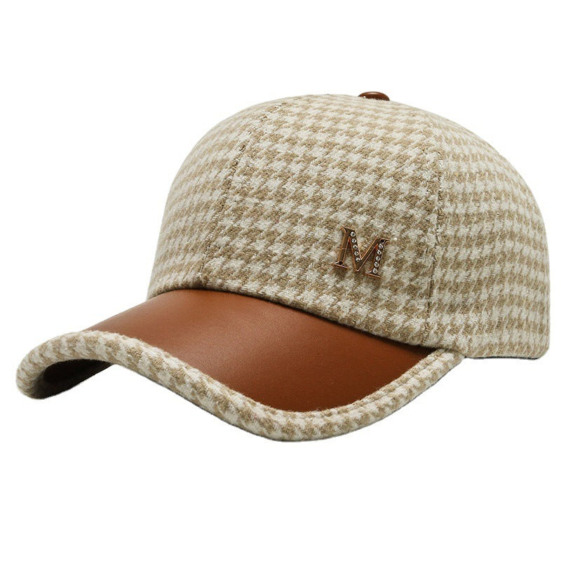 Houndstooth Fine Grid Baseball