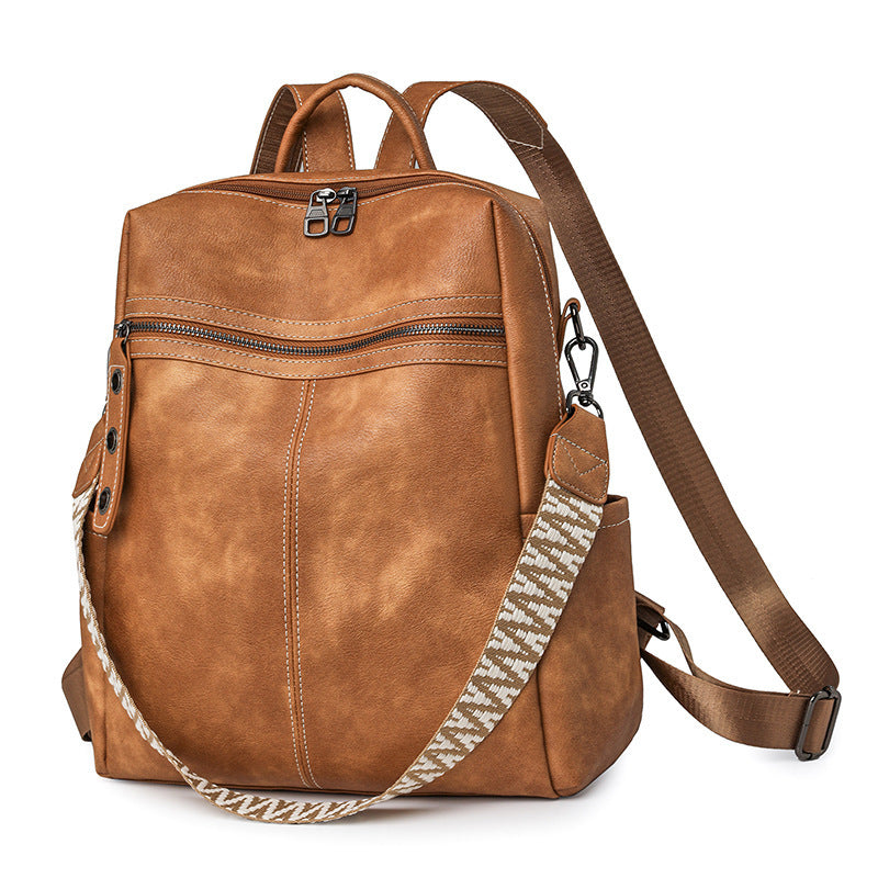 Ins Internet Celebrity Minimalist Large Capacity Versatile Backpack