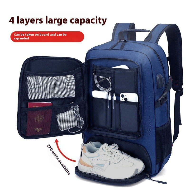 Men Women Mountaineering Waterproof Capacity Schoolbag