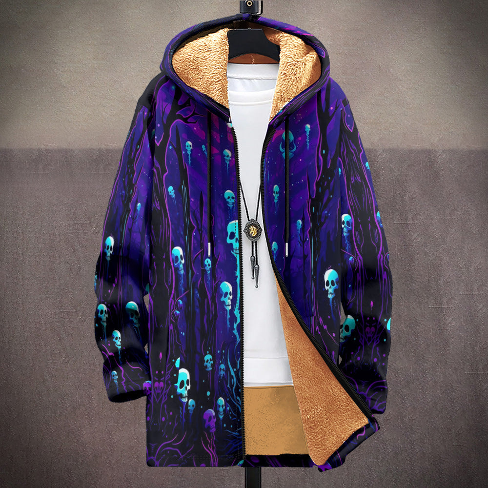 New Zipper Hooded Cardigan Cotton-padded Jacket