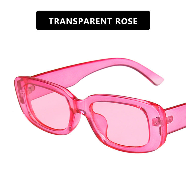 Small Frame Sunglasses Women's Fashion Rectangular