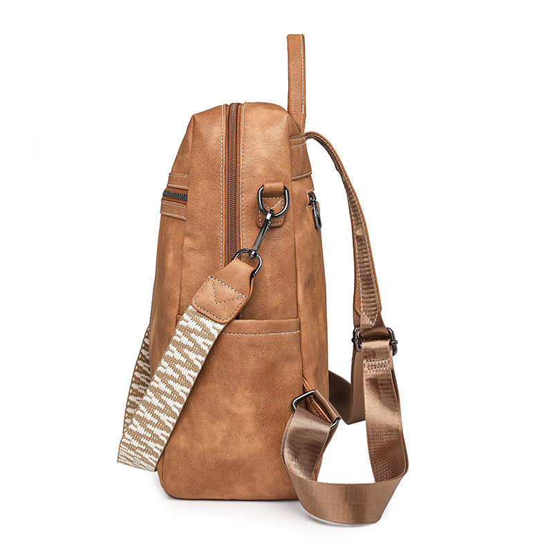 Ins Internet Celebrity Minimalist Large Capacity Versatile Backpack