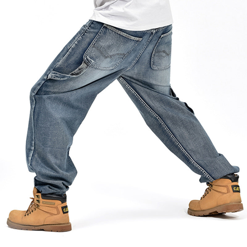 Loose Plus Size Hip Hop Plus Size Skateboarding Pants